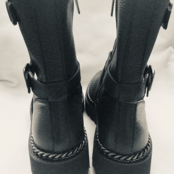 Vince Camuto Motorcycle Boots - Picture 4 of 10